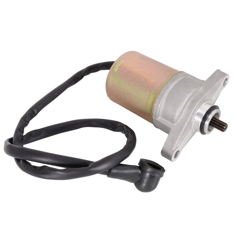 MTATCN 10 Teeth Starter Motor for GY6 49cc 50cc 60cc 80cc Scooter Moped ATV Taotao Roketa Sunl Baja Jonway QMB139 Engine Scooter Moped Parts - Image 1